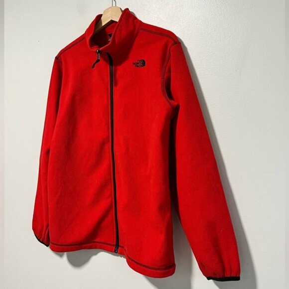 The North Face Boys’ XL Full-Zip Fleece Jacket - Red - Picture 6 of 12